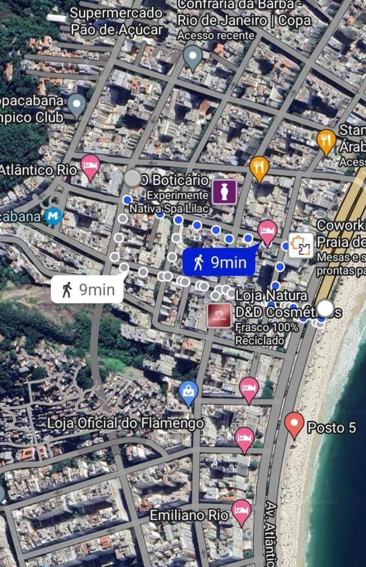 Apartamento Copacabana: Aconchego, Conforto, Privacidade Rio de Janeiro Zewnętrze zdjęcie